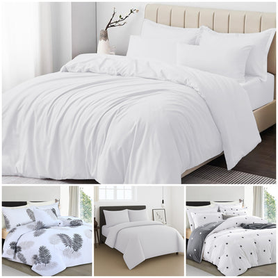 white duvet cover