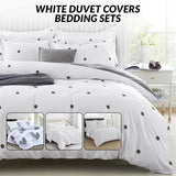 White Duvet Covers Bedding Sets