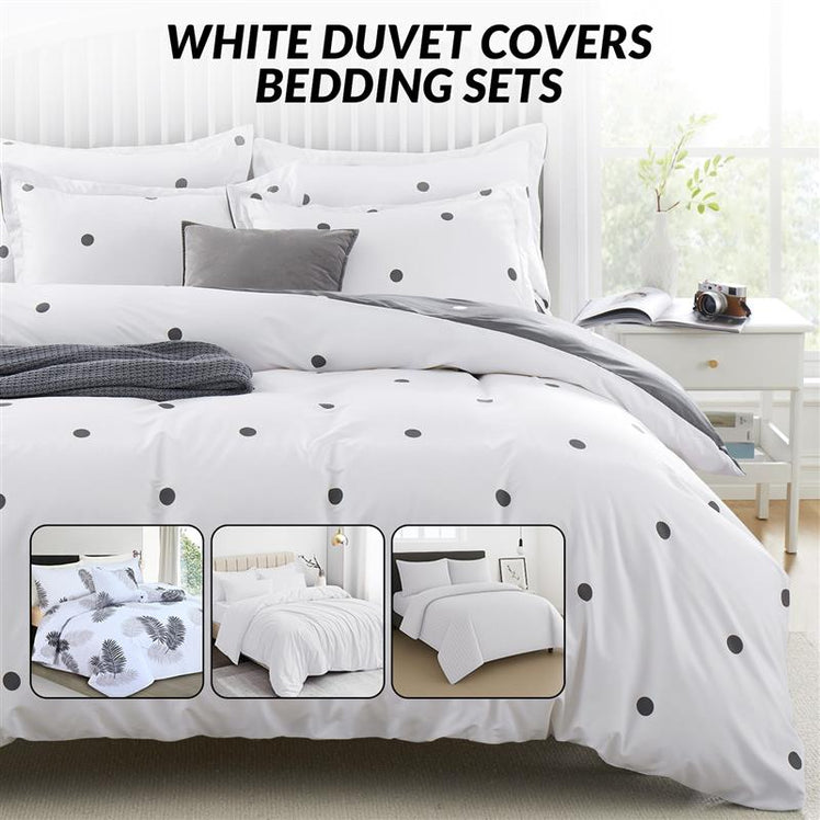 White Duvet Covers Bedding Sets