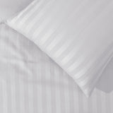 stripe pillow white duvet king cover