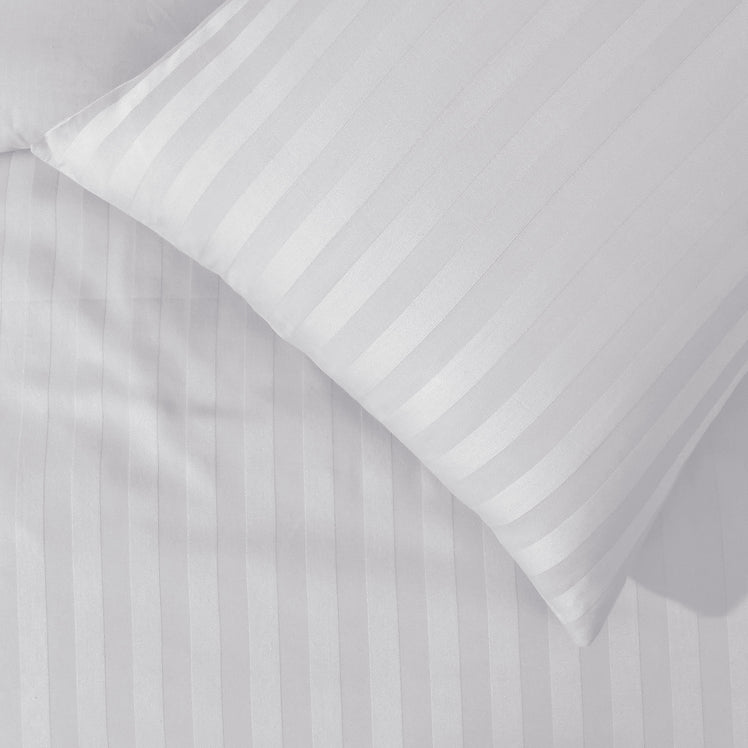 stripe pillow white duvet king cover