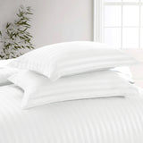 Stripe White Duvet Cover Set With Pillowcases
