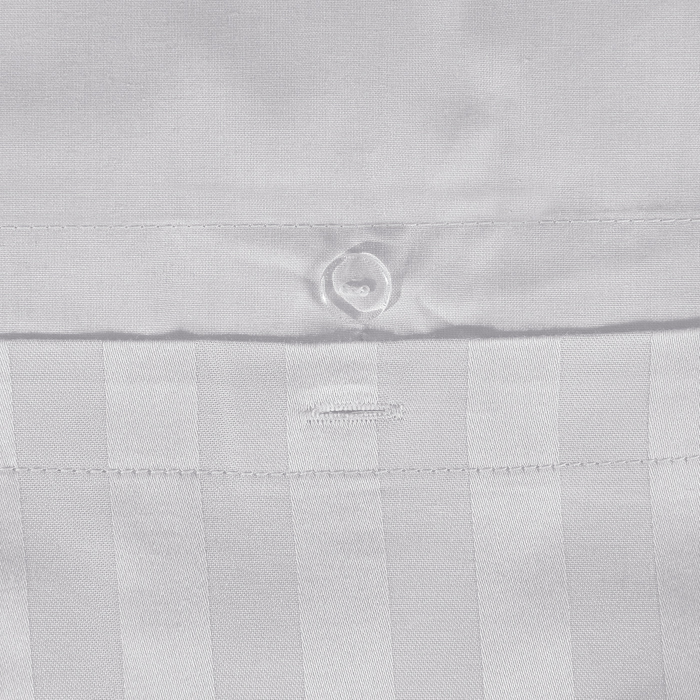 stripe white superking duvet cover
