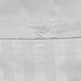 stripe white superking duvet cover