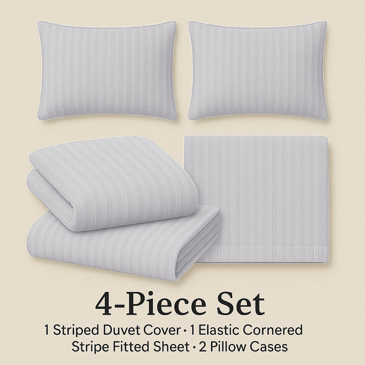 stripe four piece 4 piece set