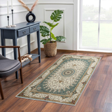 Persian Floral Rug Willow for Living Room