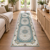 Persian Floral Rug Willow for Living Room