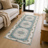 Persian Floral Rug Willow for Living Room