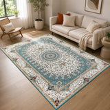 Persian Floral Rug Willow for Living Room