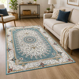 Persian Floral Rug Willow for Living Room