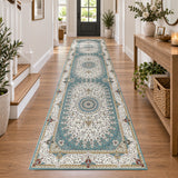 Persian Floral Rug Willow for Living Room