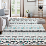 Morocco Style Living Room Printed Area Rug