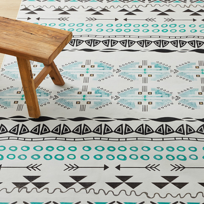 Morocco Style Living Room Printed Area Rug