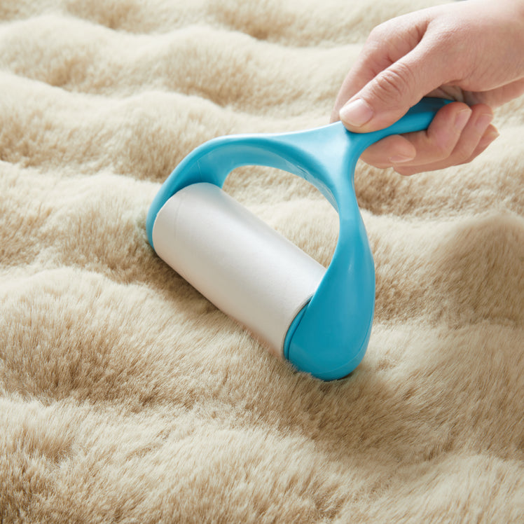Soft Bubble Rug – Faux Fur Textured Washable Area Rug