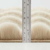 Soft Bubble Rug – Faux Fur Textured Washable Area Rug