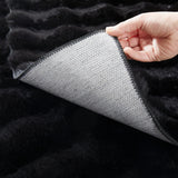 Soft Bubble Rug – Faux Fur Textured Washable Area Rug