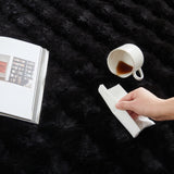 Soft Bubble Rug – Faux Fur Textured Washable Area Rug