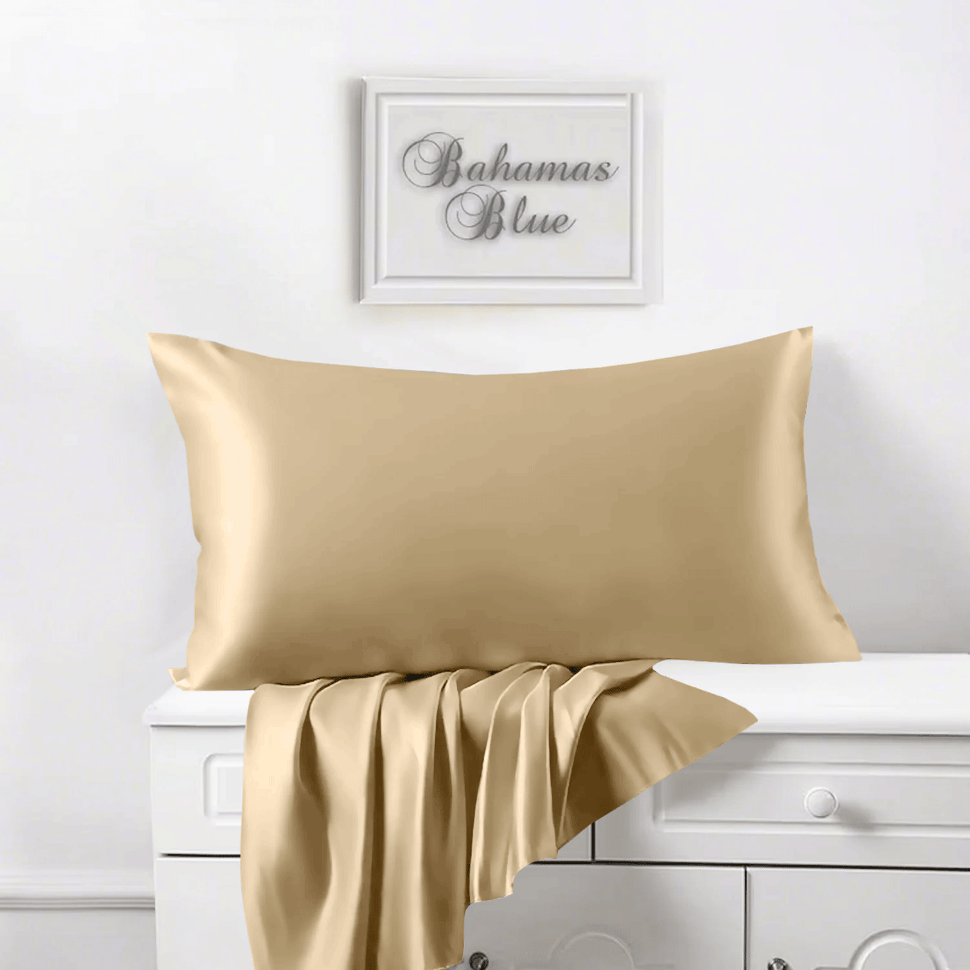 Satin Silk Pillowcases Pair Champion