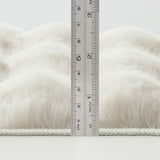 Soft Bubble Rug – Faux Fur Textured Washable Area Rug
