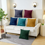 Filled Sofa Cushions & Velvet Covers 4 Pack