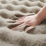 Soft Bubble Rug – Faux Fur Textured Washable Area Rug