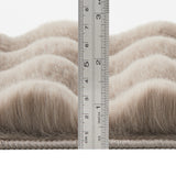 Soft Bubble Rug – Faux Fur Textured Washable Area Rug