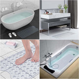 Non Slip Shower Mat Extra Long Bath Mat Transparent