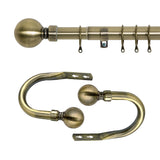 Extendable Curtain Poles & Holdbacks