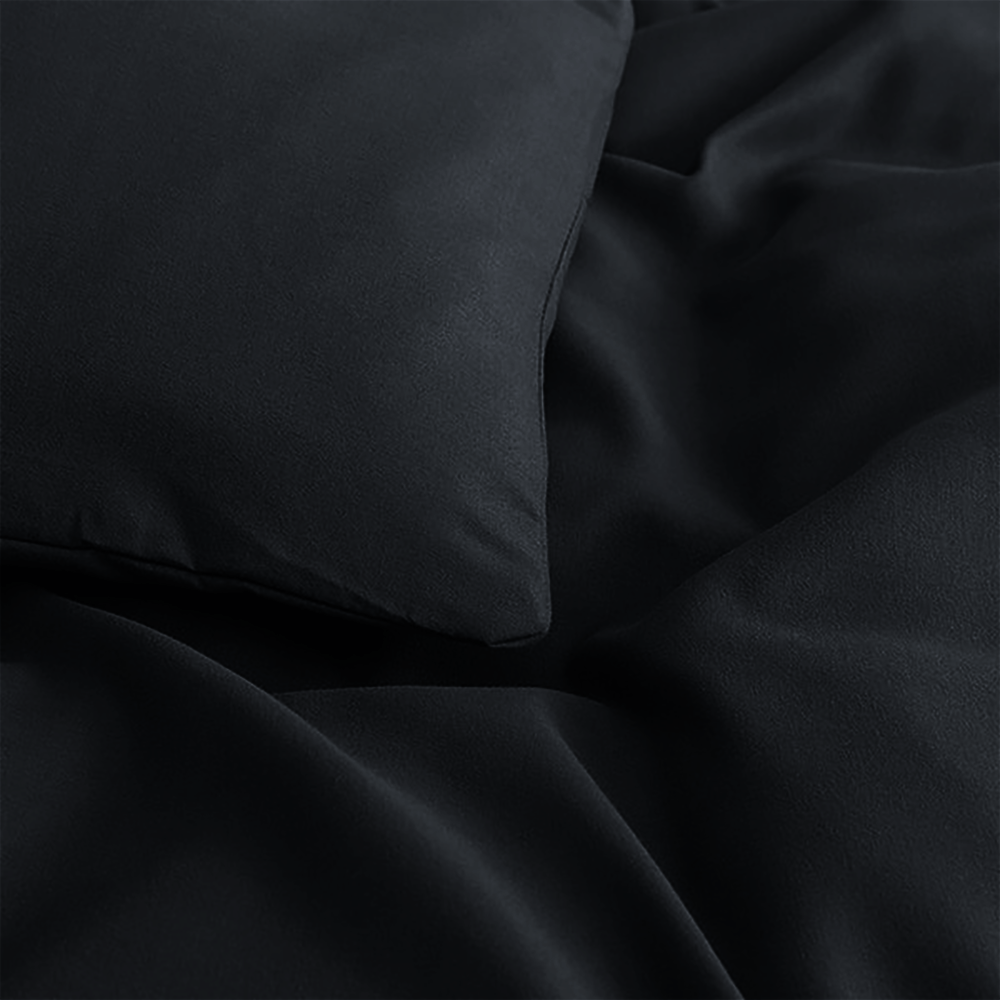 Plain Black Duvet Covers
