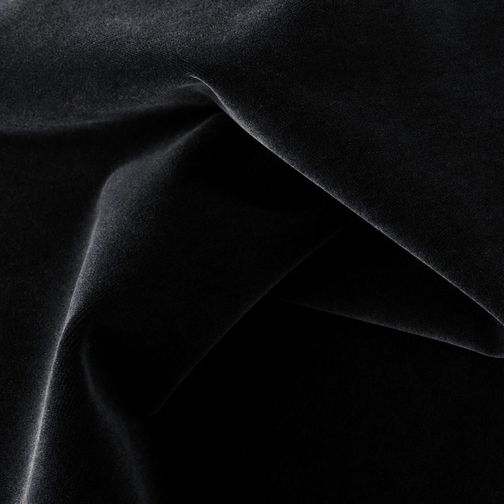 Black Velvet Cushion Cover & Cushion Fillers Pad