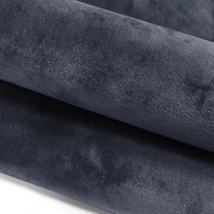 Charcoal Velvet Cushion Cover & Cushion Fillers Pad