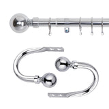 Extendable Curtain Poles & Holdbacks