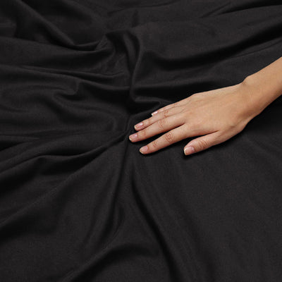 Fitted Sheet 25cm Deep Black