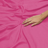 Pink Deep Fitted Sheets 25CM