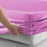 Purple Deep Fitted Sheets 25CM