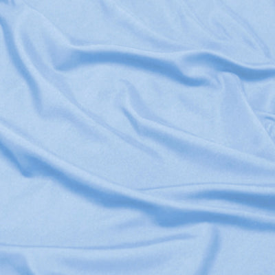 Light Blue Deep Fitted Sheets 25CM