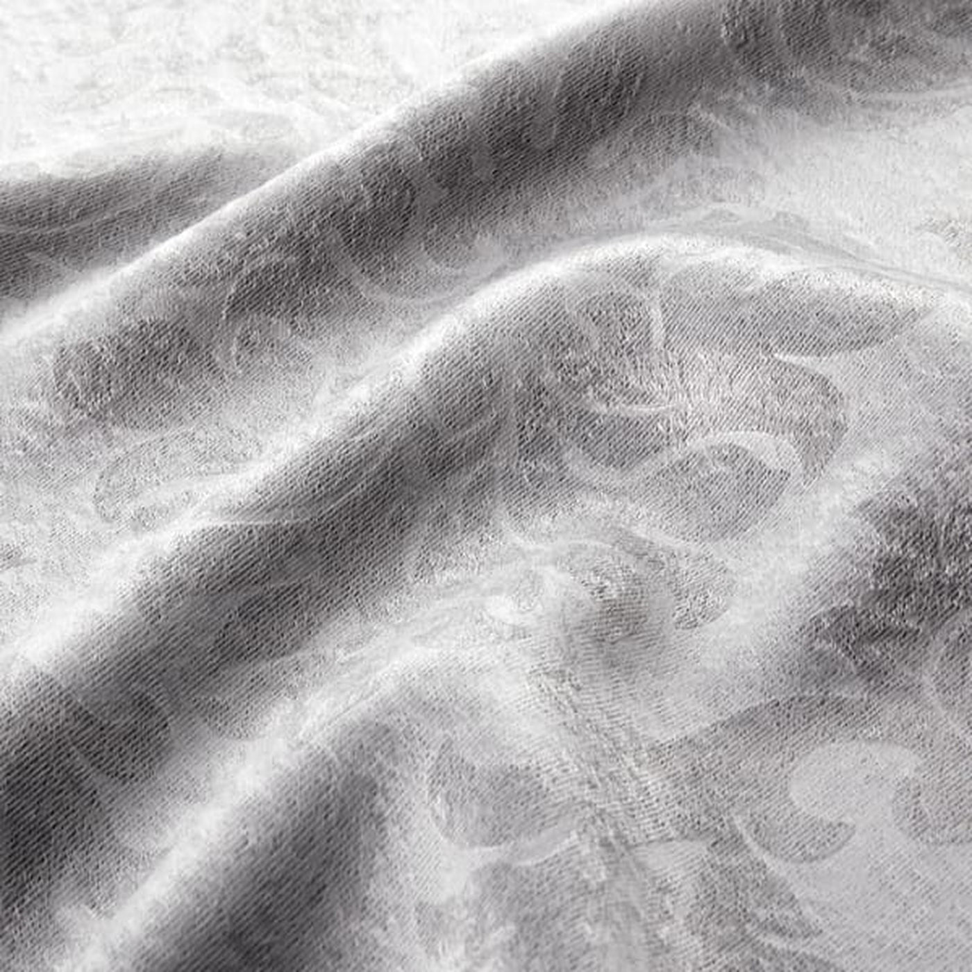 Embossed Blackout Eyelet Curtains Silver