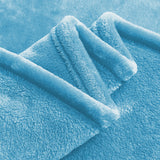 Light Blue Fleece Blanket