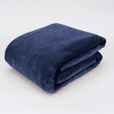 Navy Fleece Blanket