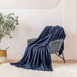 Navy Fleece Blanket