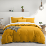 Plain Ochre Duvet Covers