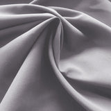 Grey Pillow Cases Plain Pair