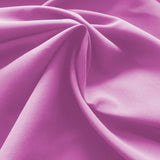 Purple Pillow Cases Plain Pair