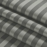 Charcoal Stripe Fitted Sheet 25CM