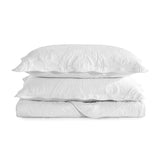 Luxury White Cotton Quilted Bedspread