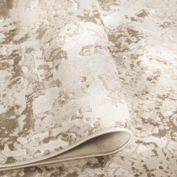 Vintage Abstract Rug Frost Design Anti Slip Floor Mat