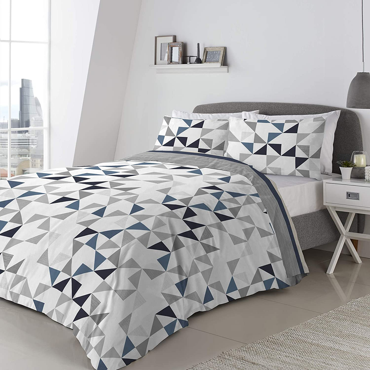 Triangle Printed Duvet Cover