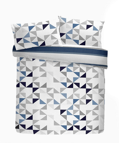 Triangle Printed Duvet Cover