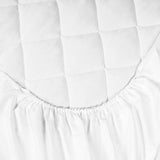 Extra Deep Mattress Protector Quilted 30CM Elastic Skirt