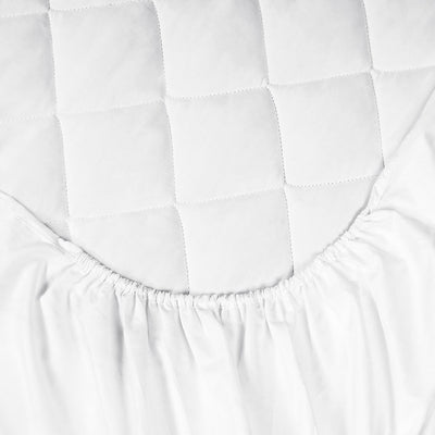 Extra Deep Mattress Protector Quilted 30CM Elastic Skirt